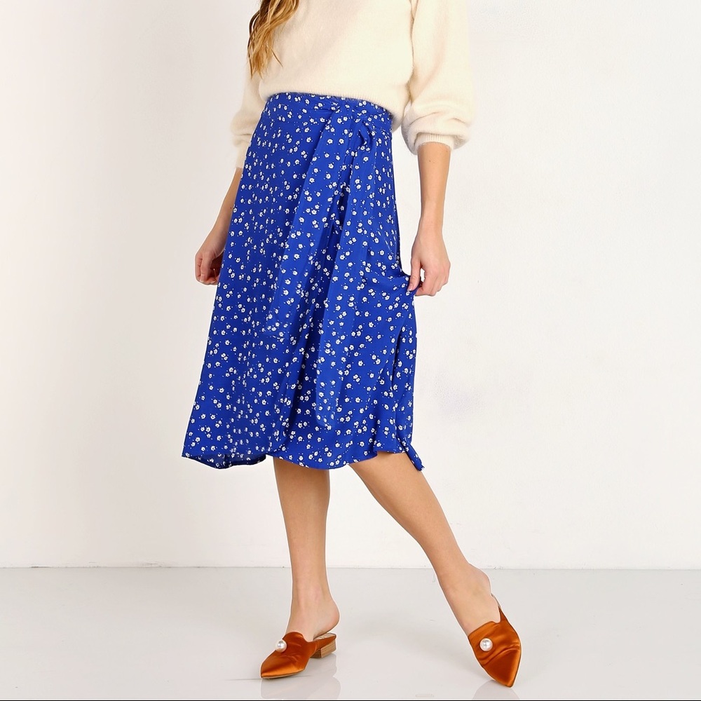 Faithfull The Brand- Valencia Wrap Skirt